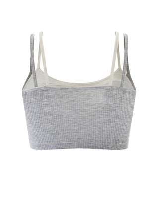 AIMER KIDS Girls' TrueMilk Air-Flow Pads Midi Cami