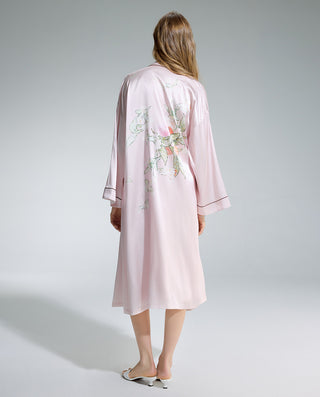 AIMER Silk Sleep Robe