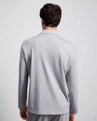 AIMER MEN Classic Collared Lounge Top