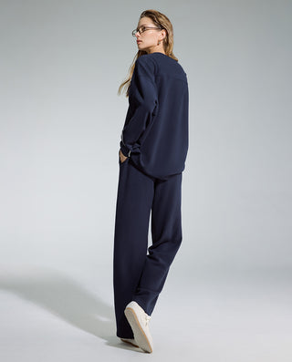 AIMER Pullover Long Sleeve Pants Set
