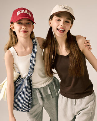 AIMER KIDS Girls' Stage 3 Belly Guard Thermal Top