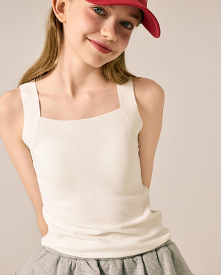 AIMER KIDS Girls' Stage 2 Belly Guard Thermal Top