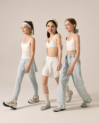 AIMER KIDS Girls' SilkySoft Air-Flow Pads Wireless Bra