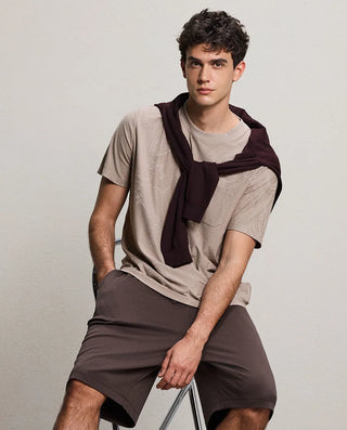 Aimer Men Jacquard Pajama Set