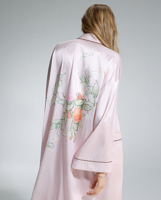 AIMER Silk Sleep Robe