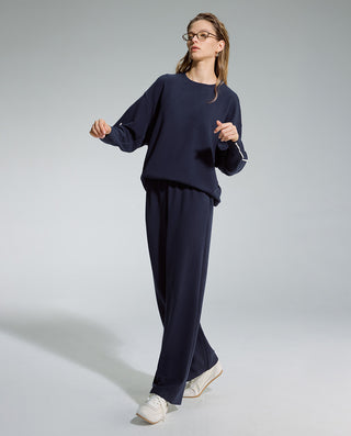 AIMER Pullover Long Sleeve Pants Set