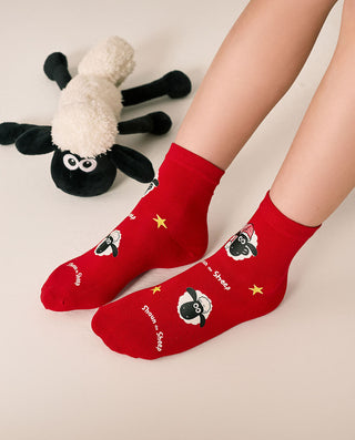 AIMER IP-Shaun the Sheep TrueMilk Holiday Socks