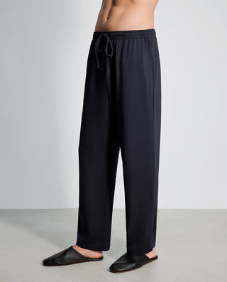 AIMER MEN Soft Comfort Collared Pajama Set