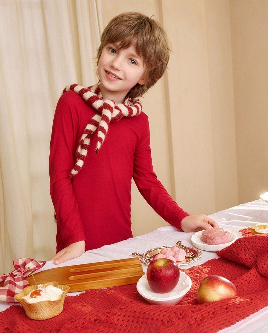 AIMER KIDS  Light Warm Pro Red Thermal Gift Set 4-Pack