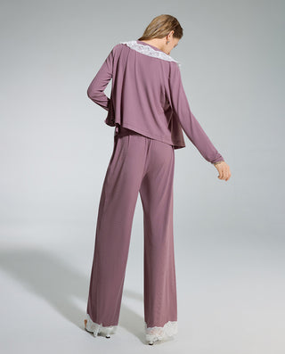 AIMER Algae Lace Pants