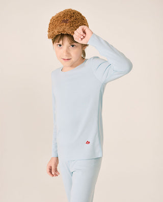 AIMER KIDS Medium-Thick Single-Layer Basic Warm Suit for Boys