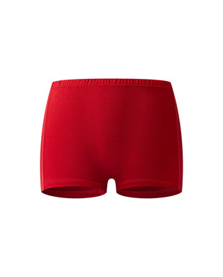 AIMER KIDS  3-Pack Modal Print Stage Mid-Rise Boxer Brief for Girls