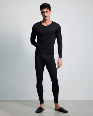 AIMER MEN Seamless Thermal Inner Pants