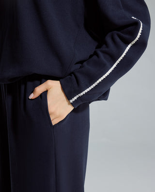 AIMER Pullover Long Sleeve Pants Set