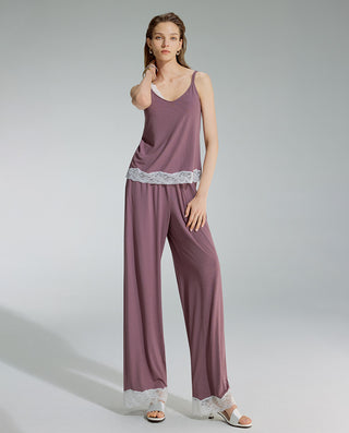AIMER Algae Lace Pants