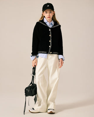 AIMER KIDS Fleece Navy Uniform Homewear