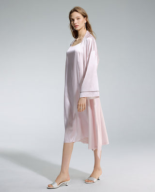 AIMER Silk Sleep Robe