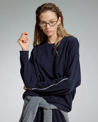 AIMER Pullover Long Sleeve Pants Set