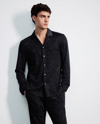 AIMER MEN  Collared Lounge Top