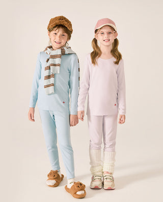 AIMER KIDS Medium-Thick Single-Layer Basic Warm Suit for Boys