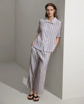 Aimer Algae Sleepwear Pajama Set