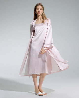 AIMER Silk Sleep Robe