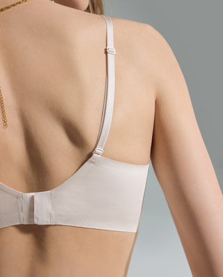 AIMER Wireless Deep V Triangle Cup Bra