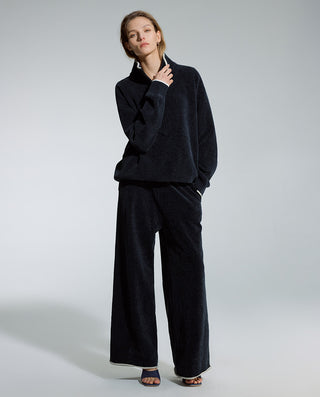 AIMER Pullover Long Sleeve Pants Set