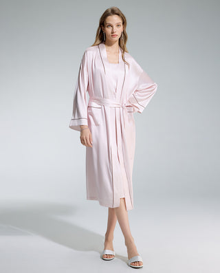 AIMER Silk Sleep Robe