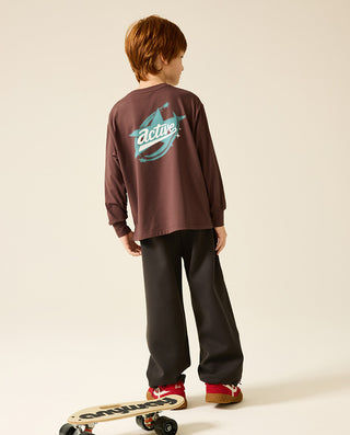 AIMER KIDS Boys' Early Autumn Shirt
