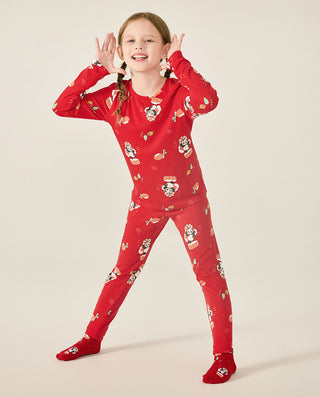 AIMER KIDS Panda Thermal Underwear Set 2-Packs