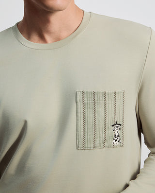AIMER MEN Cozy Long Sleeve Pajama Set