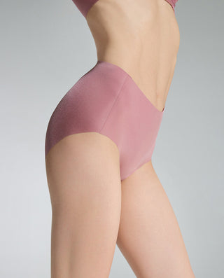 AIMER Sheer Mid-Rise Boyshorts