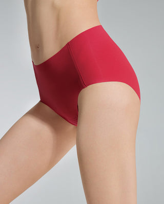 AIMER Red Thermal Set & Milk Briefs