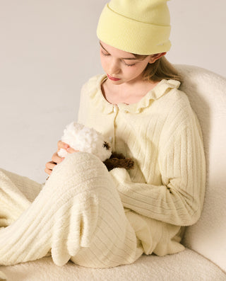 AIMER KIDS Fleece Cardigan Homewear