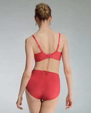 AIMER Sheer Mid-Rise Boyshorts