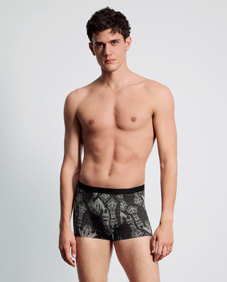AIMER MEN USPACE Exposed Waistband Boxer Brief