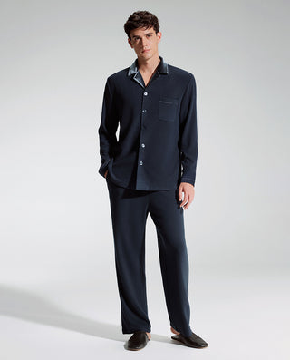 AIMER MEN Tencel Fleece Pajama Set