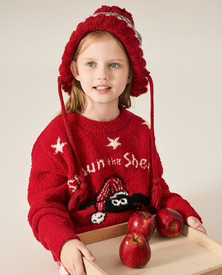 AIMER KIDS Shaun the Sheep Long-sleeved Loungewear Set