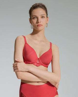 AIMER Full Cup Lightly Padded Vented Bra