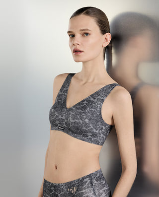 AIMER CHUANG V-neck Wireless Camisole Bra