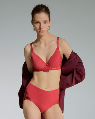 AIMER Full Cup Lightly Padded Vented Bra