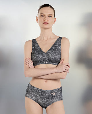 AIMER CHUANG V-neck Wireless Camisole Bra