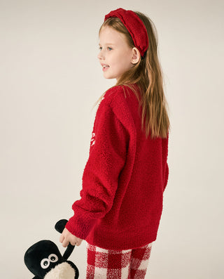 AIMER KIDS Shaun the Sheep Long-sleeved Loungewear Set