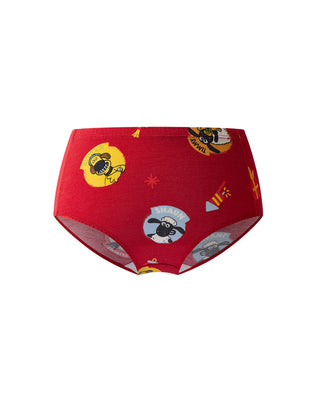 AIMER Heather Mid-Rise Boyshorts