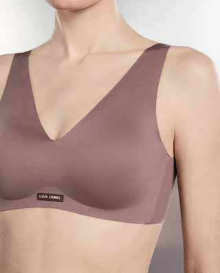 AIMER CHUANG V-neck Wireless Camisole Bra