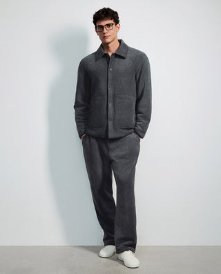AIMER MEN Double-Sided Fleece Pajama Set