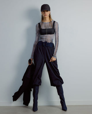 AIMER Crew Neck Long Sleeve Top