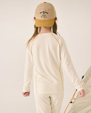 AIMER KIDS Medium-Thick Single-Layer Warm Suit for Girls