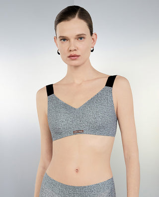 AIMER CHUANG V-Neck Adhesive Full Coverage Bra